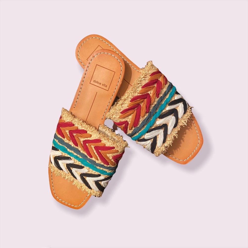 Dolce Vita Raffia Sandals